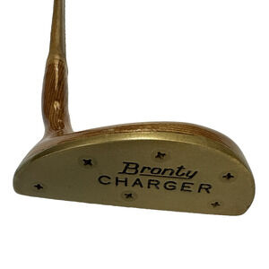 Bronty Charger Wood Putter Vintage Made In England Right Handed‎
